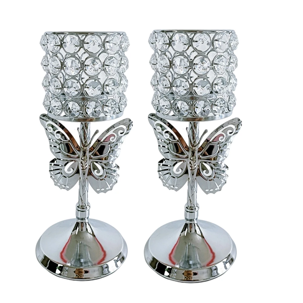 1-2Pcs/lot butterfly Metal Candle Holder Delicate Candle Stand Pillar Holder Wedding Party Table Centerpieces Home
1-2Pcs/lot butterfly Metal Candle Holder Delicate Candle Stand Pillar Holder Wedding Party Table Centerpieces Home