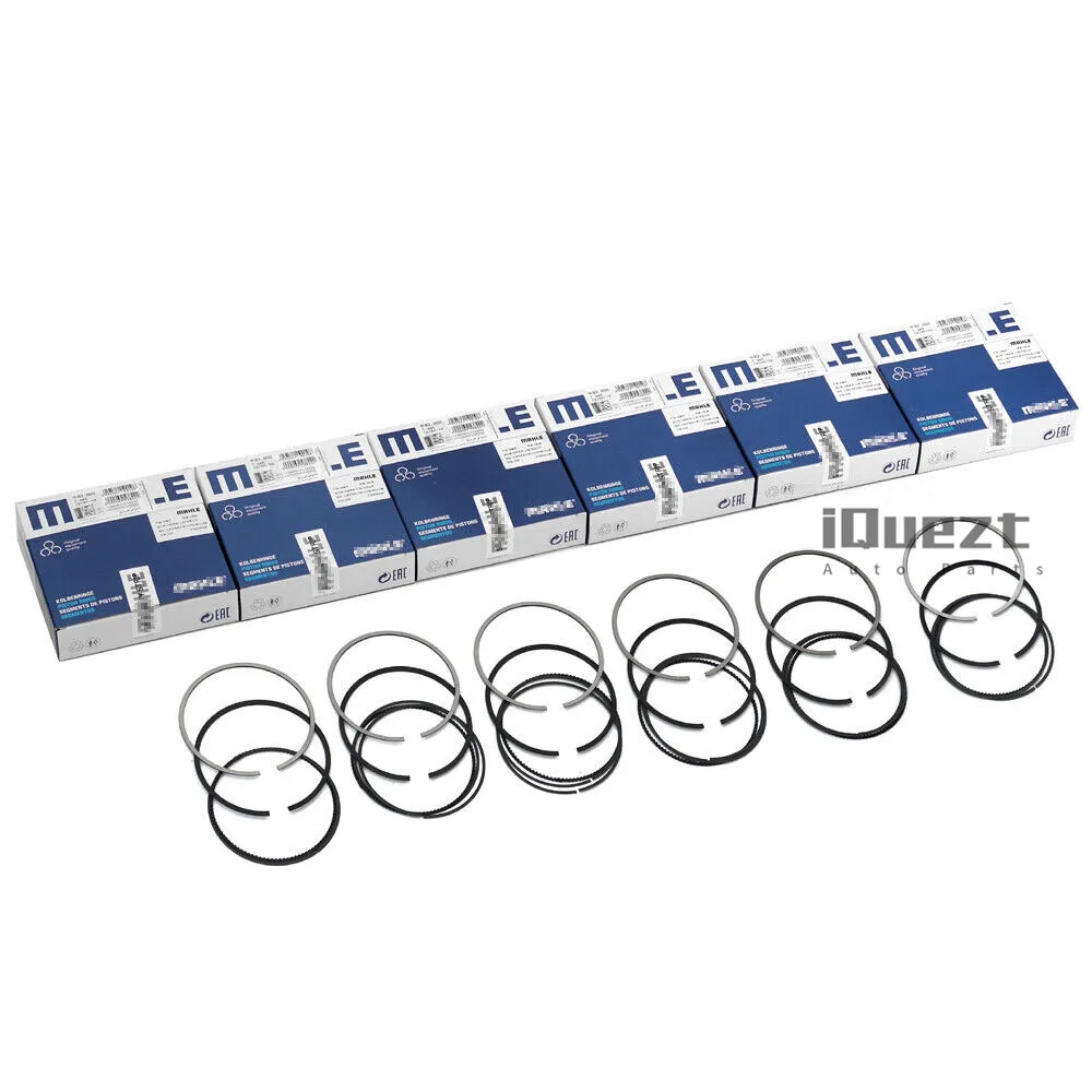 6x Piston Rings Set 11257561848 Φ82mm for BMW N52B25 E90 E92 E60 E61 323i 325i 525i X3 2.5L 2497CC L6
6x Piston Rings Set 11257561848 Φ82mm for BMW N52B25 E90 E92 E60 E61 323i 325i 525i X3 2.5L 2497CC L6