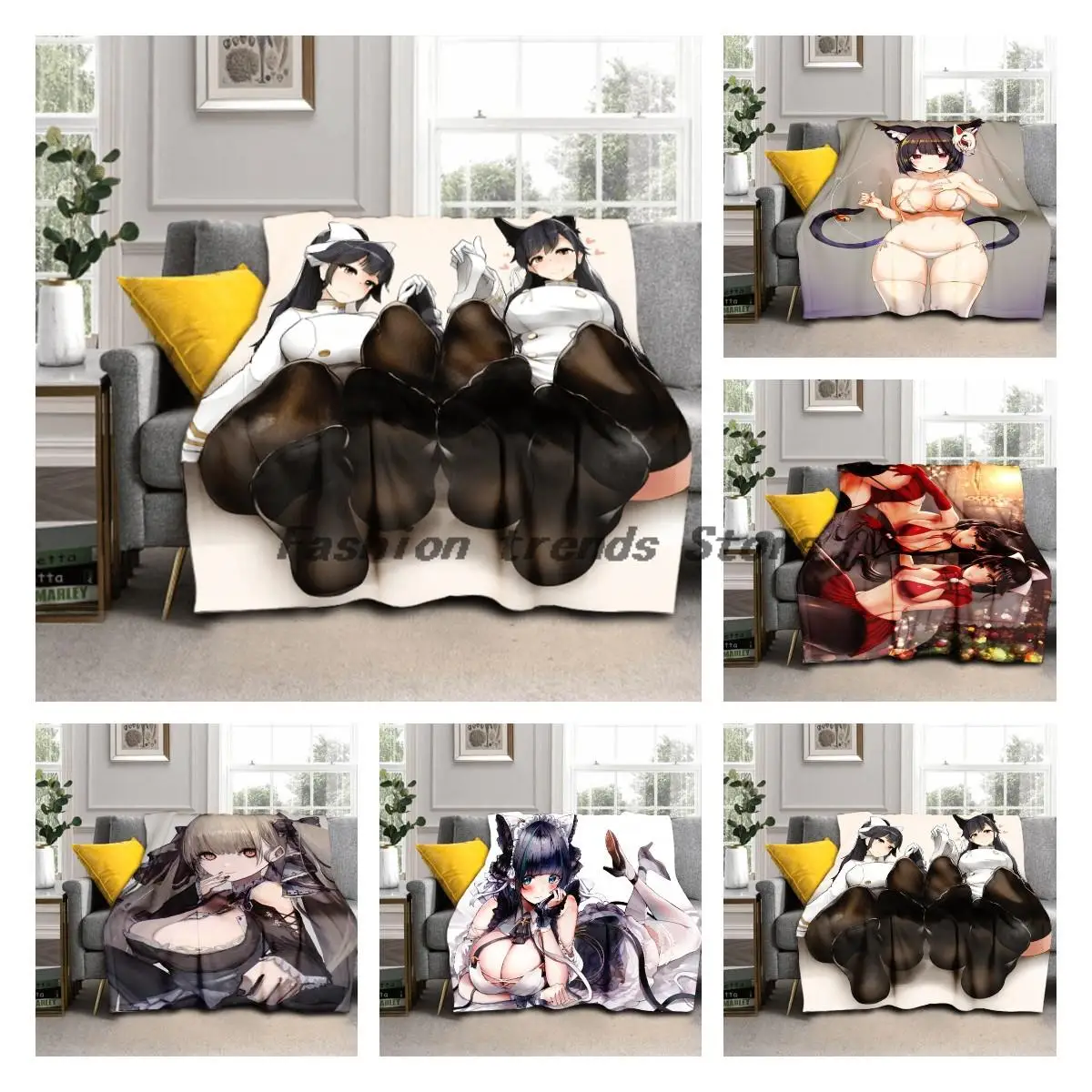 Takao Azur Lane Atago Azur Lane Uniform Azur Lane Black Hair Long Hair Pantyhose 3D Print Hentai Anime Flannel Throw Blankets
Takao Azur Lane Atago Azur Lane Uniform Azur Lane Black Hair Long Hair Pantyhose 3D Print Hentai Anime Flannel Throw Blankets
