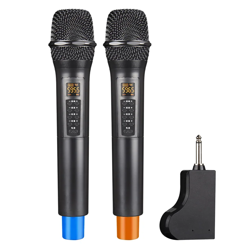 Microphone Wireless Voice Professional Recording KTV Microphone Treble Bass Channel Handheld Home Mic Player Singing & Receiver
Microphone Wireless Voice Professional Recording KTV Microphone Treble Bass Channel Handheld Home Mic Player Singing & Receiver