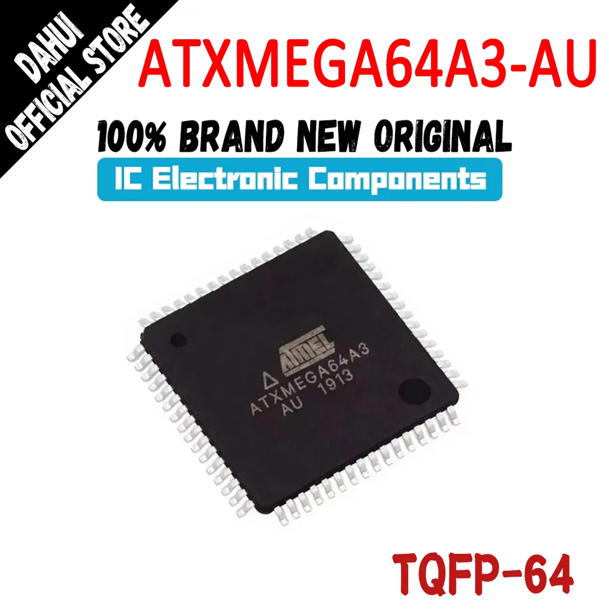 ATXMEGA64A3-AU ATXMEGA64A3 ATXMEGA64A ATXMEGA64 ATXMEGA IC MCU Chip TQFP-64 in Stock 100% New Originl
ATXMEGA64A3-AU ATXMEGA64A3 ATXMEGA64A ATXMEGA64 ATXMEGA IC MCU Chip TQFP-64 in Stock 100% New Originl