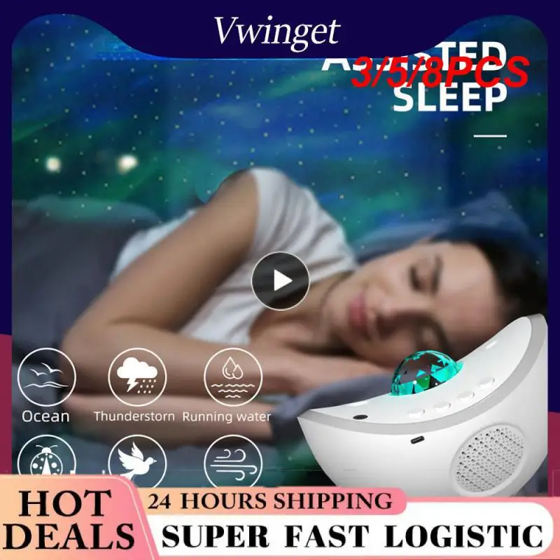 3/5/8PCS Romantic Water Wave Projection Lamp Usb Charging Starry Sky Galaxy Projector Lamp Two Lampshades Three-speed Timing
3/5/8PCS Romantic Water Wave Projection Lamp Usb Charging Starry Sky Galaxy Projector Lamp Two Lampshades Three-speed Timing