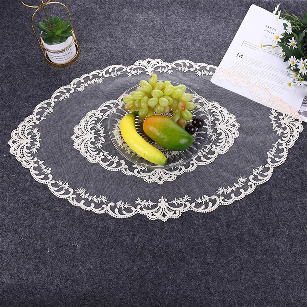 Retro Table Placemats Embroidered Tea Cup Table Mat Coaster Handmade Crochet European Style Lace Pad Tableware Home Decoration
Retro Table Placemats Embroidered Tea Cup Table Mat Coaster Handmade Crochet European Style Lace Pad Tableware Home Decoration