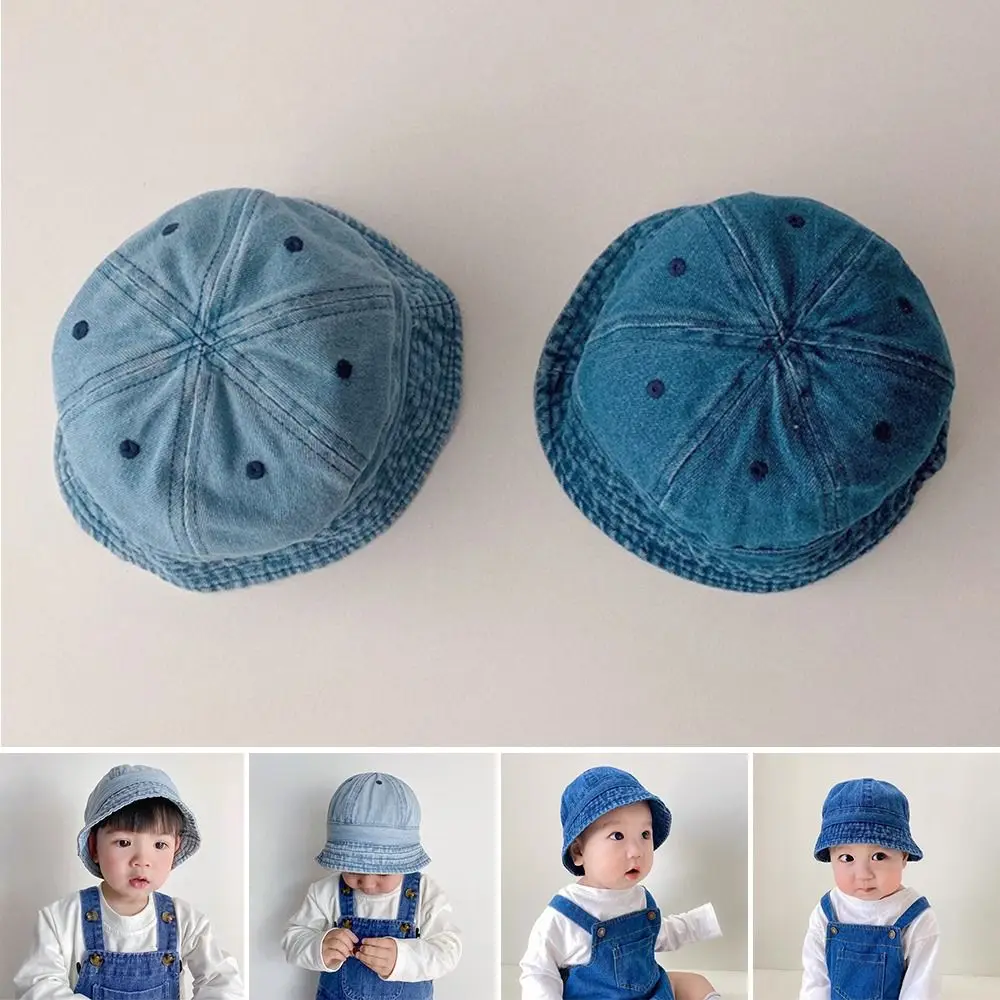 Summer Washed Denim Cute Uv Protection Bucket Hat Sun Cap Beach Cap Panama Hat
Summer Washed Denim Cute Uv Protection Bucket Hat Sun Cap Beach Cap Panama Hat