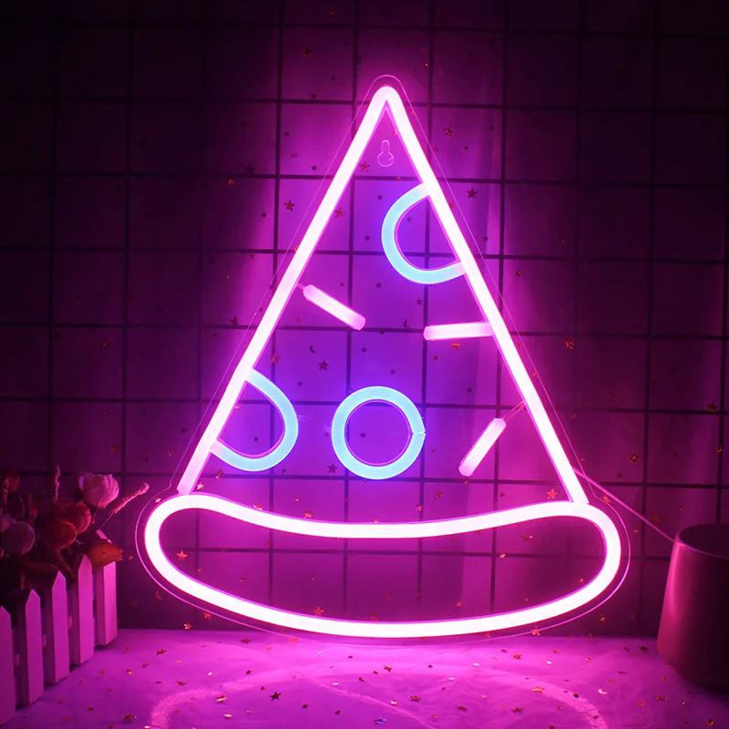 Pizza Neon Sign Light LED Neon Lamps Wall Hanging Decor Hamburger Atmosphere Light for Home Store Business Bar Wedding
Pizza Neon Sign Light LED Neon Lamps Wall Hanging Decor Hamburger Atmosphere Light for Home Store Business Bar Wedding