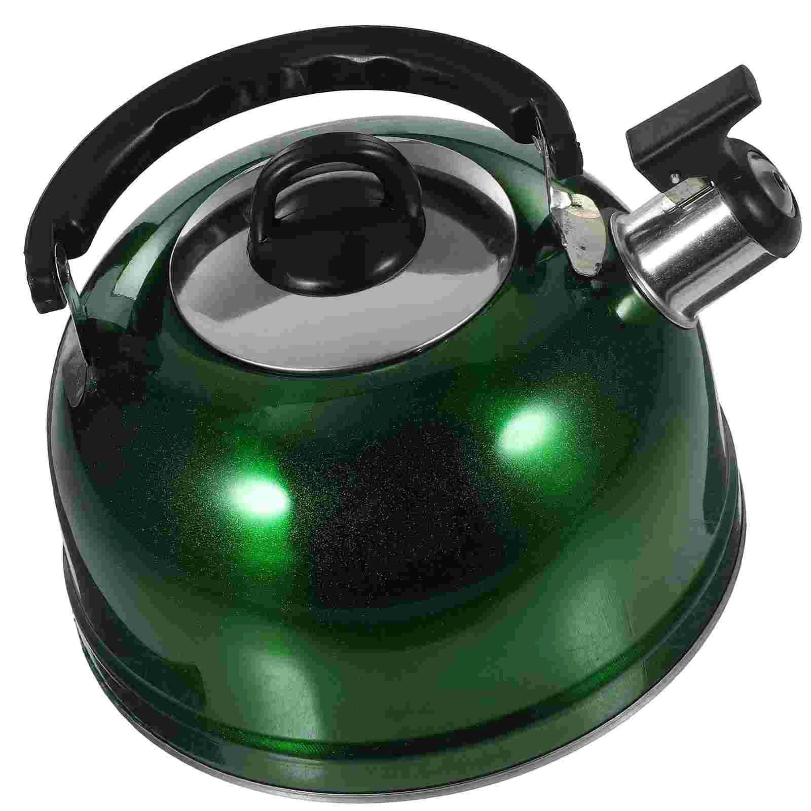 Whistling Tea Kettle Stainless Steel Whistling Tea Pot Stovetop Cool Grip Ergonomic Handle Hot Water Kettle Boiled Water
Whistling Tea Kettle Stainless Steel Whistling Tea Pot Stovetop Cool Grip Ergonomic Handle Hot Water Kettle Boiled Water