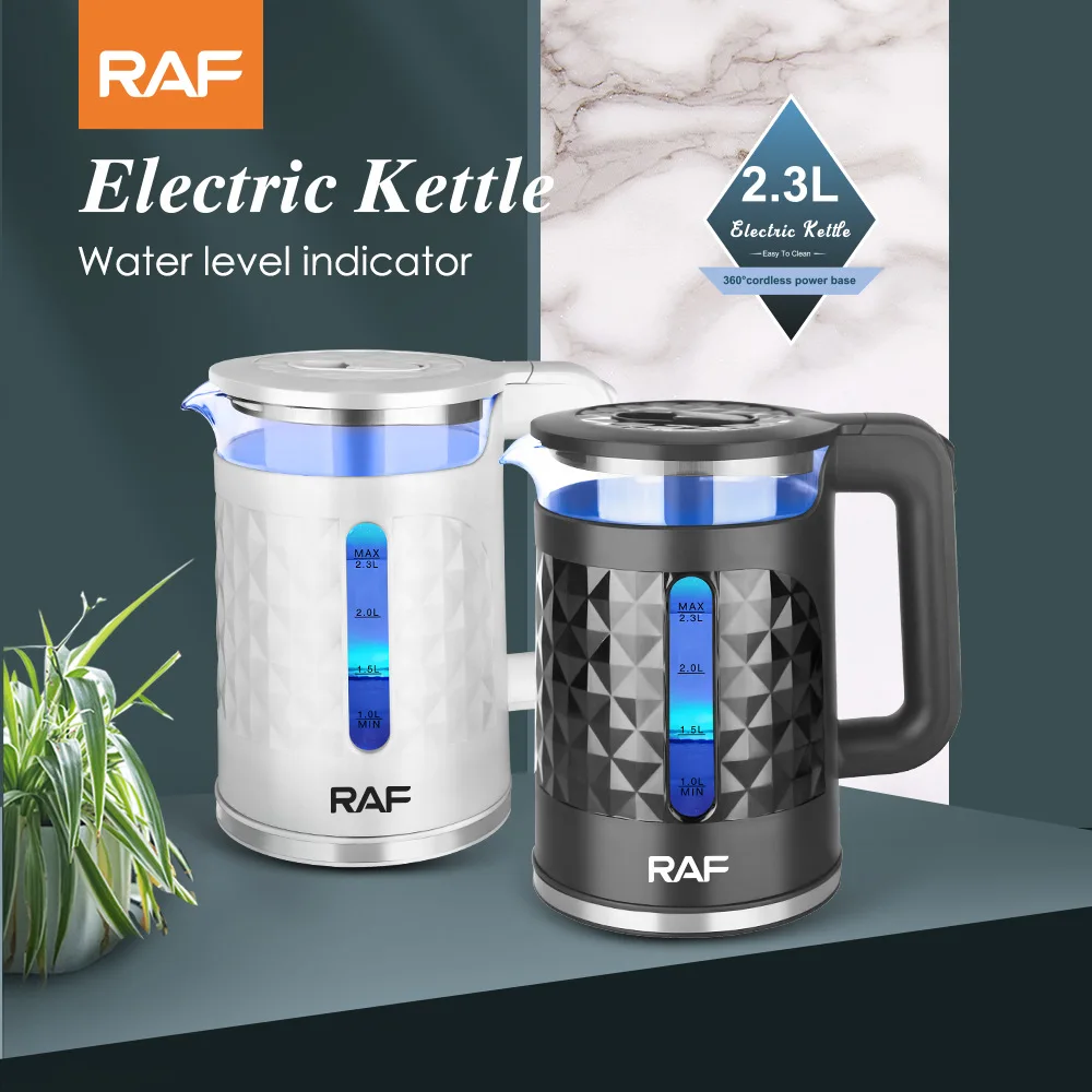2.3L Home Electric Kettle For Tea And Coffee 1500W Fast Heating Auto Shut-Off Visual Window Teapot Kitchen Utensils Water Kettle
2.3L Home Electric Kettle For Tea And Coffee 1500W Fast Heating Auto Shut-Off Visual Window Teapot Kitchen Utensils Water Kettle