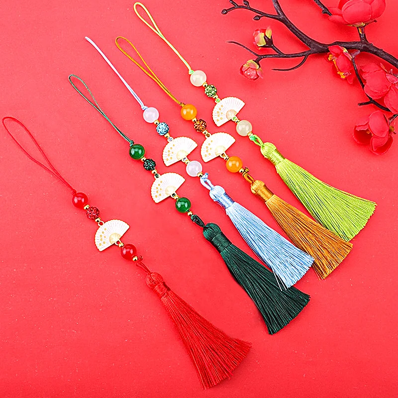 2pcs Fan Fringe Trim Bookmark Silk Tassels Curtain Clothes Bag Crafts Supplies Classical Style Tassel Pendant DIY Jewelry Making
2pcs Fan Fringe Trim Bookmark Silk Tassels Curtain Clothes Bag Crafts Supplies Classical Style Tassel Pendant DIY Jewelry Making