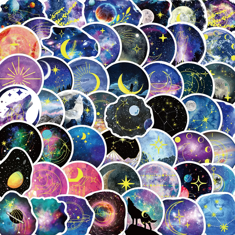 10/30/50PCS Moonlight Planet Galaxy Graffiti Stickers Decal DIY Suitcase Laptop Scrapbook Phone Guitar Cool Sticker Kids Toy
10/30/50PCS Moonlight Planet Galaxy Graffiti Stickers Decal DIY Suitcase Laptop Scrapbook Phone Guitar Cool Sticker Kids Toy