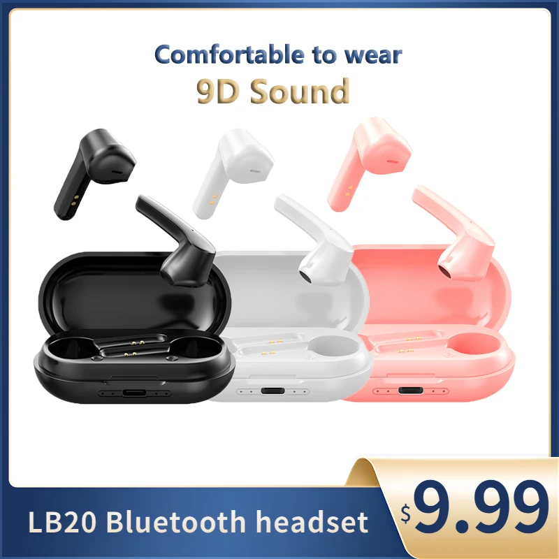 New LB20 TWS Wireless Bluetooth 5.0 Mini Touch Noise Reduction Headphones High Quality Sound Sports Earphones Waterproof Earbuds
New LB20 TWS Wireless Bluetooth 5.0 Mini Touch Noise Reduction Headphones High Quality Sound Sports Earphones Waterproof Earbuds