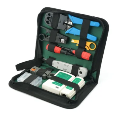 Network wiring tool set network cable test kit 12-piece set of network cable pliers combined wiring installation tool
Network wiring tool set network cable test kit 12-piece set of network cable pliers combined wiring installation tool