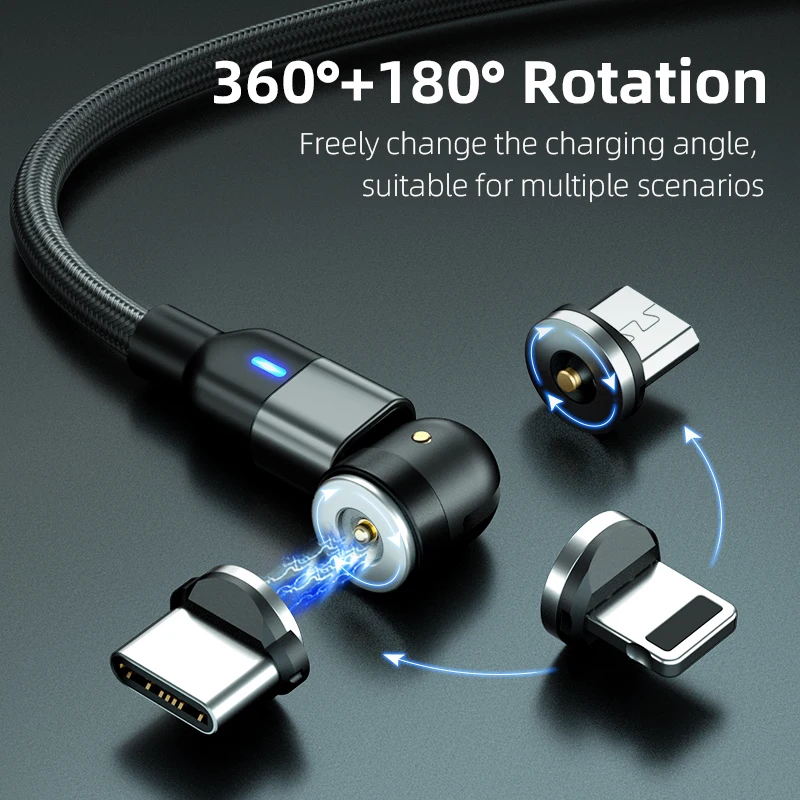 Magnetic USB Cable Fast Charging Type C Cable Magnet Charger Data Charge Micro USB Cable Mobile Phone Cable USB Cord
Magnetic USB Cable Fast Charging Type C Cable Magnet Charger Data Charge Micro USB Cable Mobile Phone Cable USB Cord