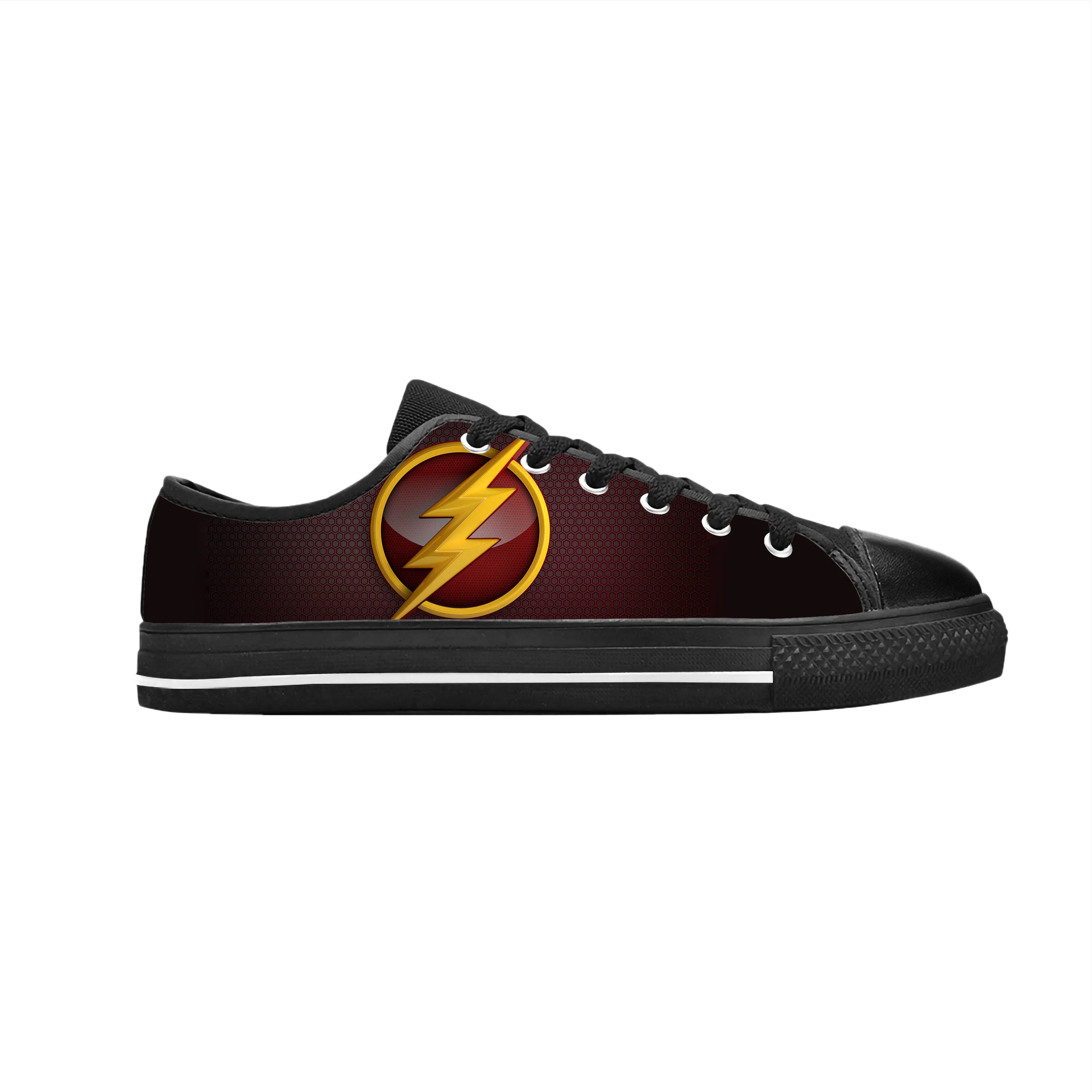 Hot Flash Logo Symbol Superhero Thunder Lightning Casual Cloth Shoes Low Top Comfortable Breathable 3D Print Men Women Sneakers
Hot Flash Logo Symbol Superhero Thunder Lightning Casual Cloth Shoes Low Top Comfortable Breathable 3D Print Men Women Sneakers