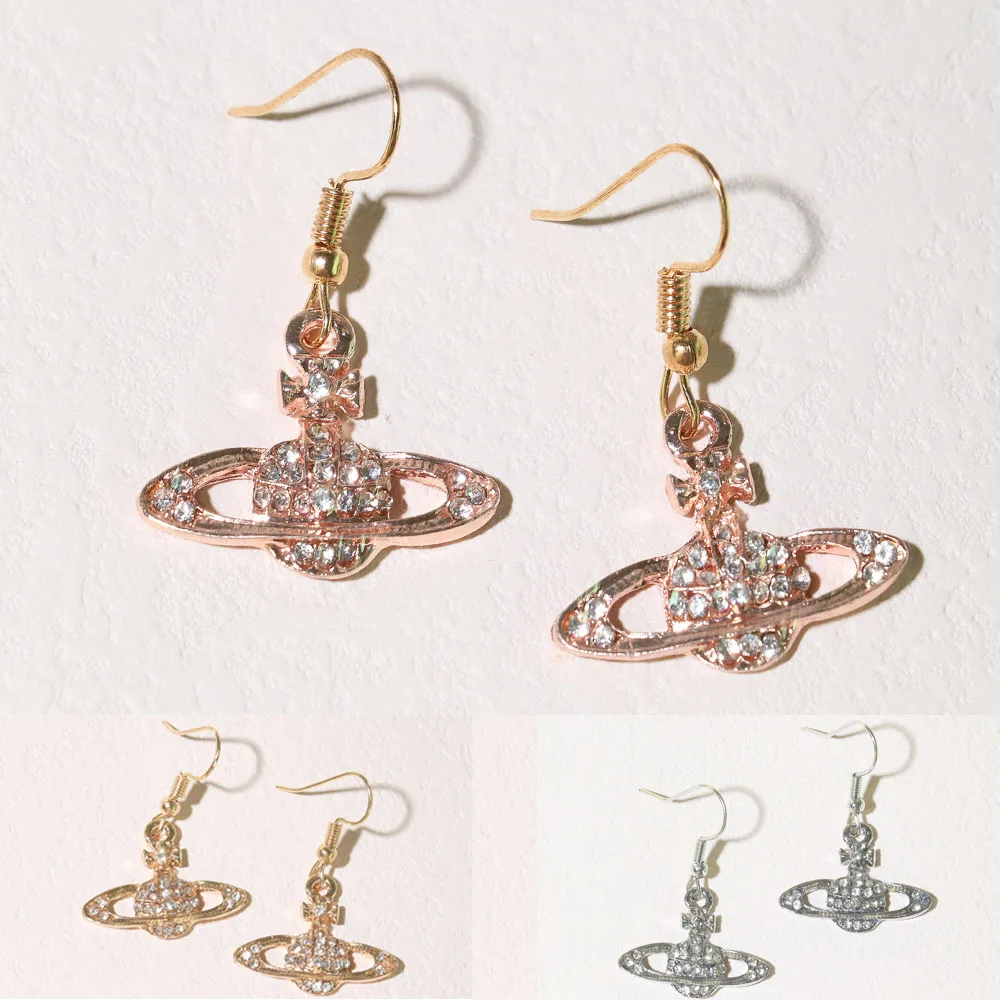 Fashion Girls Jewelry Earrings Hot Saturn Diamond Ear Hook Creative Alloy Single Layer Planet Earrings Trend Accessories Gift
Fashion Girls Jewelry Earrings Hot Saturn Diamond Ear Hook Creative Alloy Single Layer Planet Earrings Trend Accessories Gift