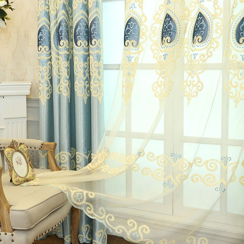 Европейские бархатные занавески с кружевной вышивкой для гостиной жаккардовые прозрачные драпировки с волнистой подошвой для французских...
Европейские бархатные занавески с кружевной вышивкой для гостиной жаккардовые прозрачные драпировки с волнистой подошвой для французских...