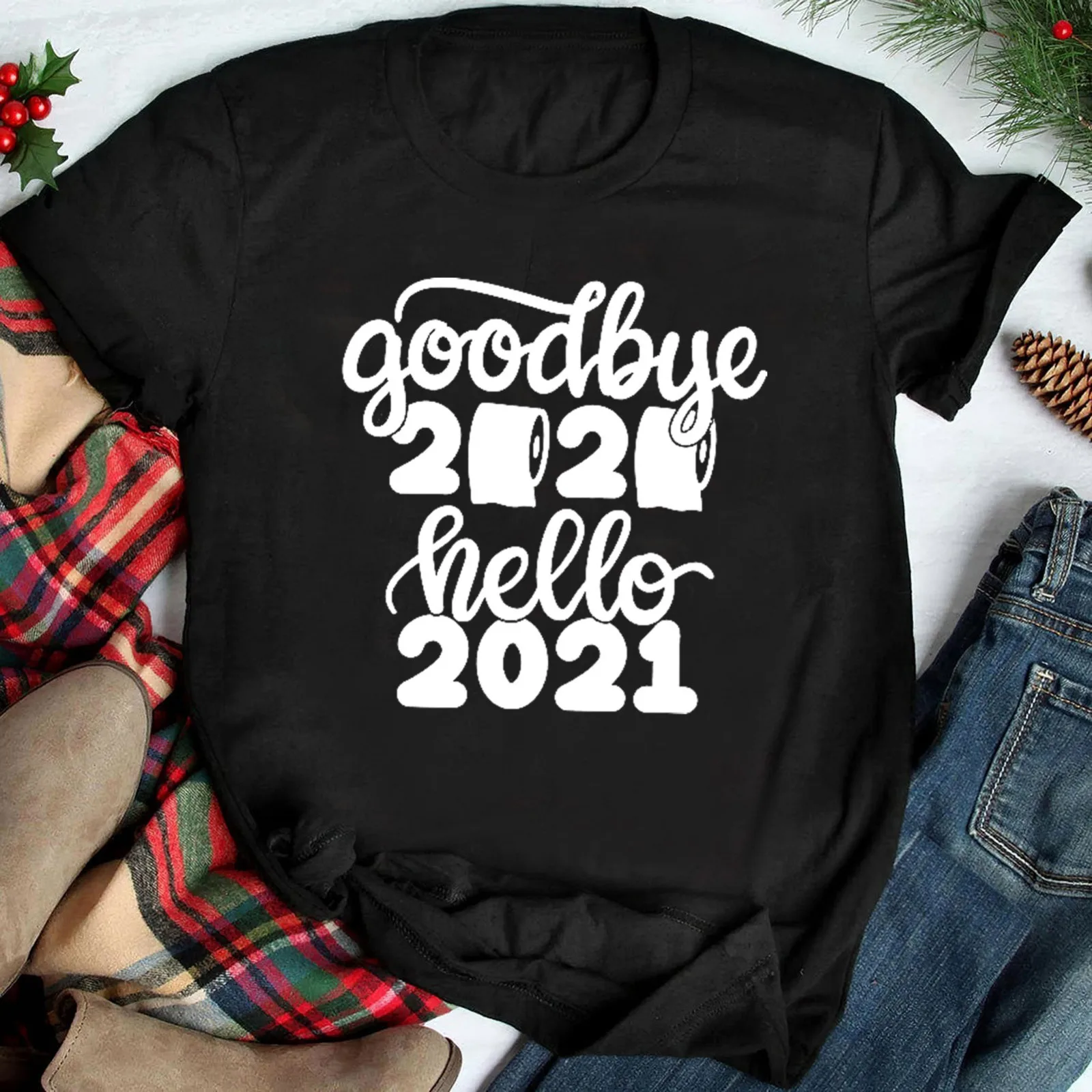 Women's Christmas Letter Printed Round Neck Short Sleeve T-shirts Tops Blouse Short Sleeve Yoga Shirt Plain Tunic Tops Women
Women's Christmas Letter Printed Round Neck Short Sleeve T-shirts Tops Blouse Short Sleeve Yoga Shirt Plain Tunic Tops Women