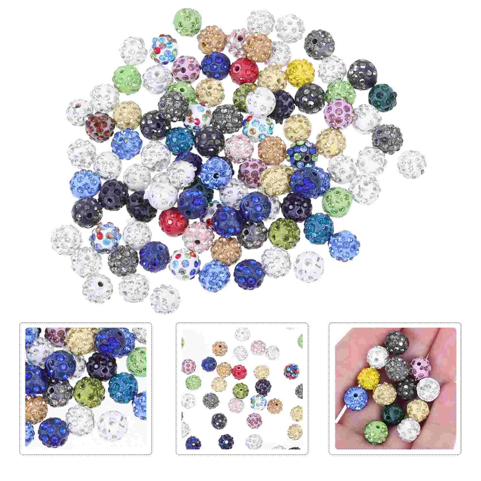 Beads Bead Round Spacer Crystal Lampwork Jewelry Bracelet Rhinestone Decorative Clay Making Crafting Diy Charms Shiny European
Beads Bead Round Spacer Crystal Lampwork Jewelry Bracelet Rhinestone Decorative Clay Making Crafting Diy Charms Shiny European