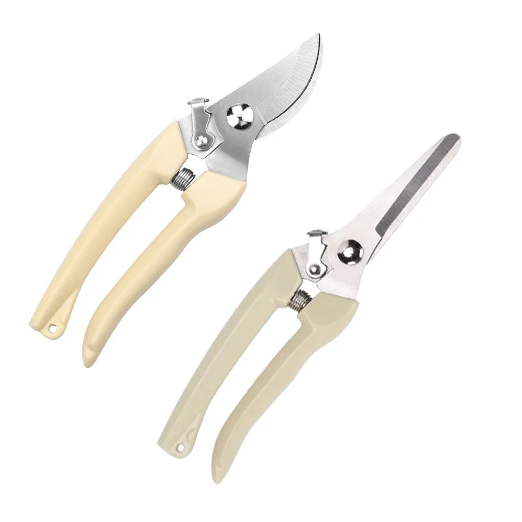 Pruning Shear Non-slip Ergonomic Handle Hand Tool Universal Spring Plant Scissor Hardness Fruit Tree Shears Balcony
Pruning Shear Non-slip Ergonomic Handle Hand Tool Universal Spring Plant Scissor Hardness Fruit Tree Shears Balcony