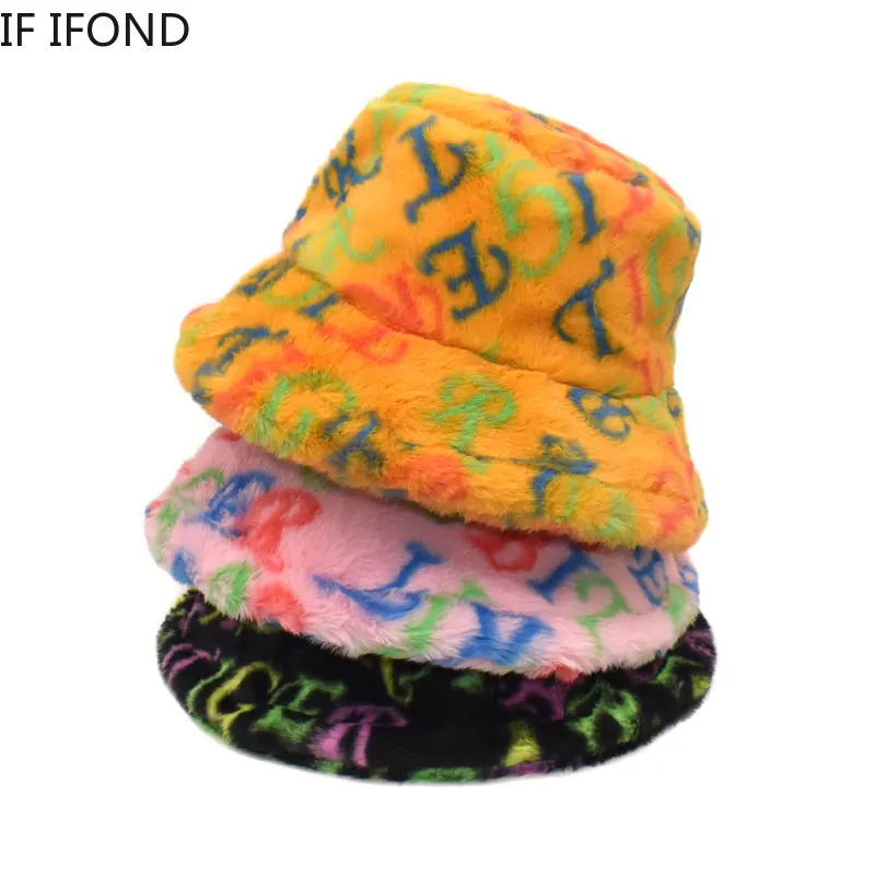 New Artificial Fur Print Bucket Hats Women Autumn Winter Warm Thickened Soft Fisherman Hat Fashion Street Hip Hop Hat
New Artificial Fur Print Bucket Hats Women Autumn Winter Warm Thickened Soft Fisherman Hat Fashion Street Hip Hop Hat