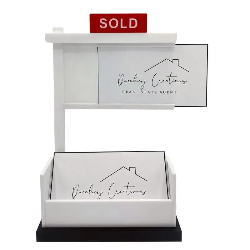 Acrylic Business Card Holder Business Cards Display Stand Card Holder Desk Fine Workmanship Two-Level Design Eye-Catching
Acrylic Business Card Holder Business Cards Display Stand Card Holder Desk Fine Workmanship Two-Level Design Eye-Catching