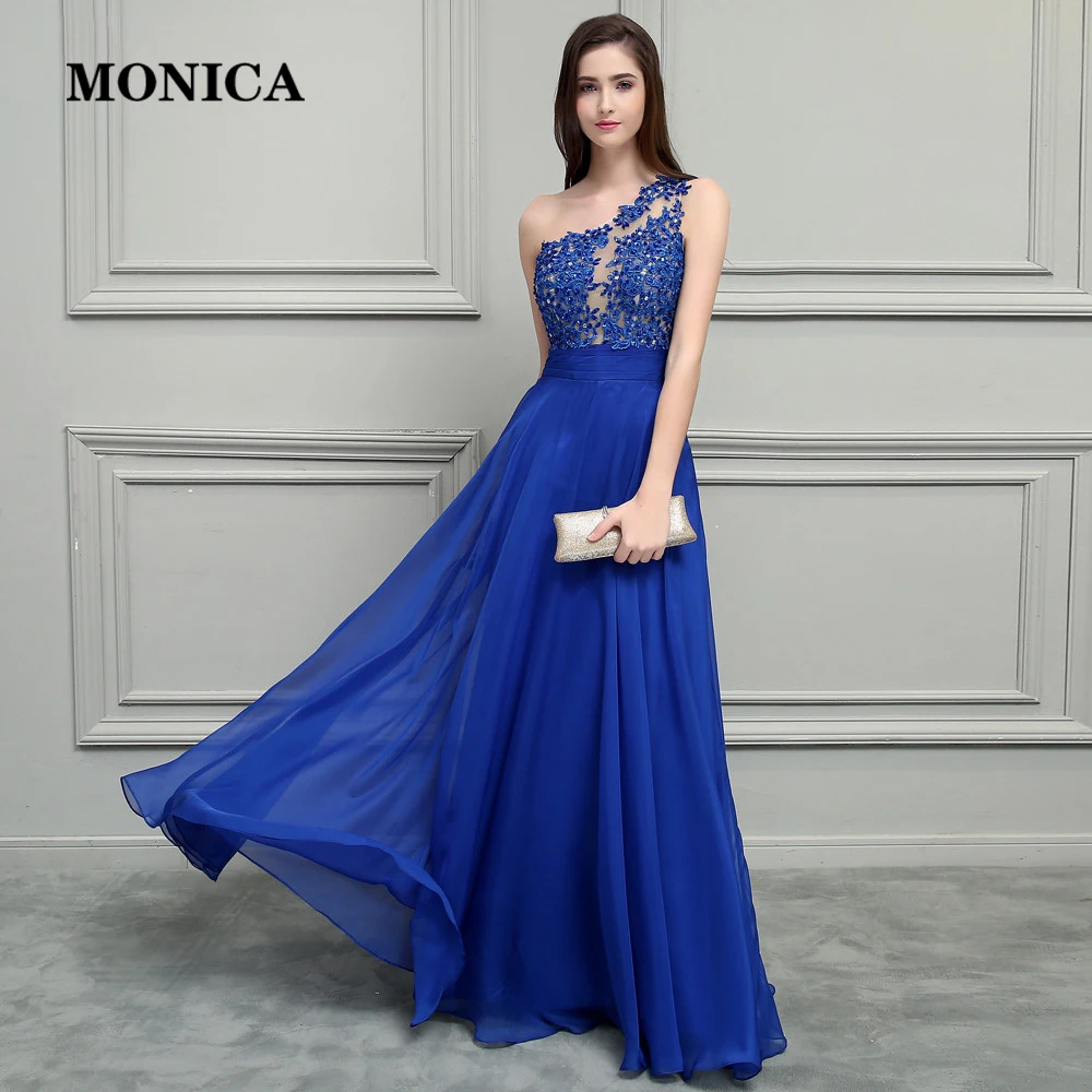 Royal Blue Chiffon Long Prom Dresses 2022 One Shoulder Lace Vintage Evening Dress Vestidos De Festa
Royal Blue Chiffon Long Prom Dresses 2022 One Shoulder Lace Vintage Evening Dress Vestidos De Festa
