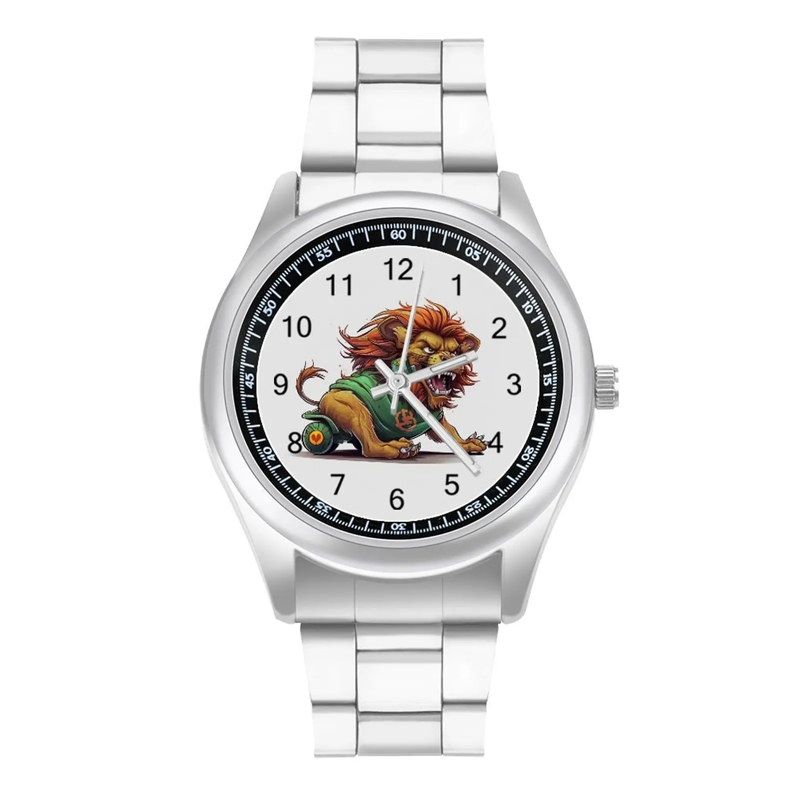 Lion Quartz Watch Drawing Style Cartoon Analog Funny Wrist Watches Steel Boys Spring Photo Wristwatch
Lion Quartz Watch Drawing Style Cartoon Analog Funny Wrist Watches Steel Boys Spring Photo Wristwatch