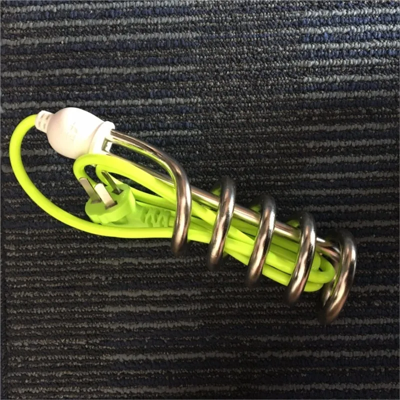 220V 3000W Kitchen Ware Green or Orange Cable Immersion Heater Heating Element 3 Pins Plug 250V 6A/10A
220V 3000W Kitchen Ware Green or Orange Cable Immersion Heater Heating Element 3 Pins Plug 250V 6A/10A