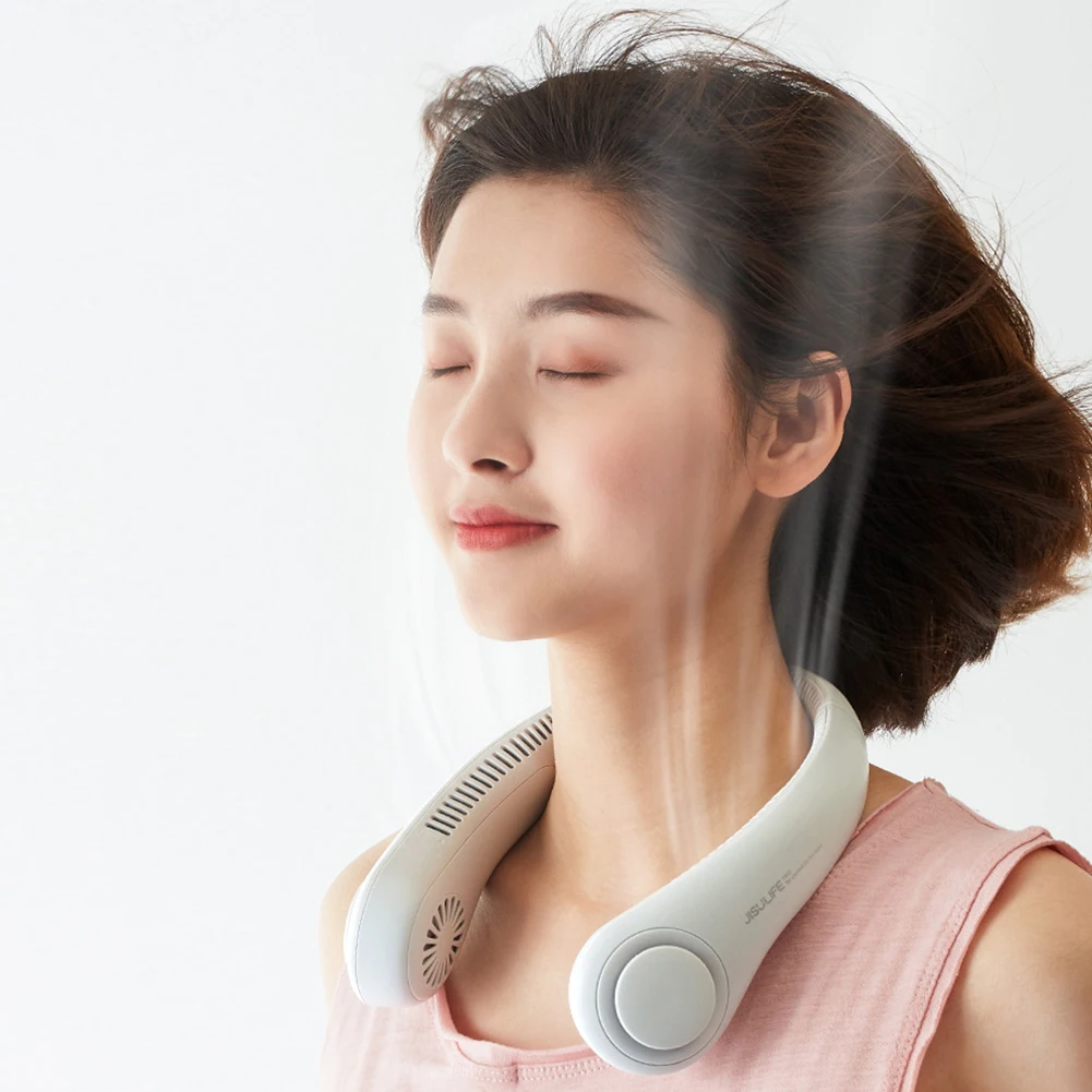 Portable Summer Air Cooling Hanging Neck Fan Bladeless Outdoor Sports Travel Wearable 4000mAh USB Neckband Hanging Neck Fans
Portable Summer Air Cooling Hanging Neck Fan Bladeless Outdoor Sports Travel Wearable 4000mAh USB Neckband Hanging Neck Fans