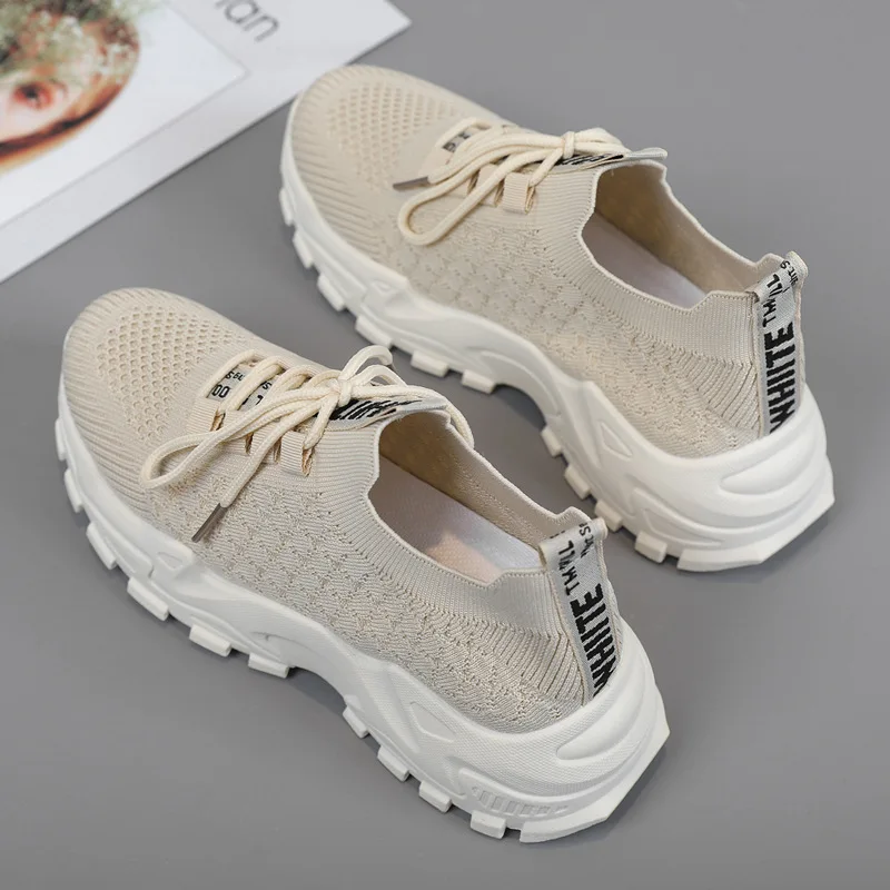 New Women Casual Shoes Mesh Breathable Vulcanize Shoes Running Fashion Designer Lace Up Platform Sports Sneakers Female Tennis
New Women Casual Shoes Mesh Breathable Vulcanize Shoes Running Fashion Designer Lace Up Platform Sports Sneakers Female Tennis