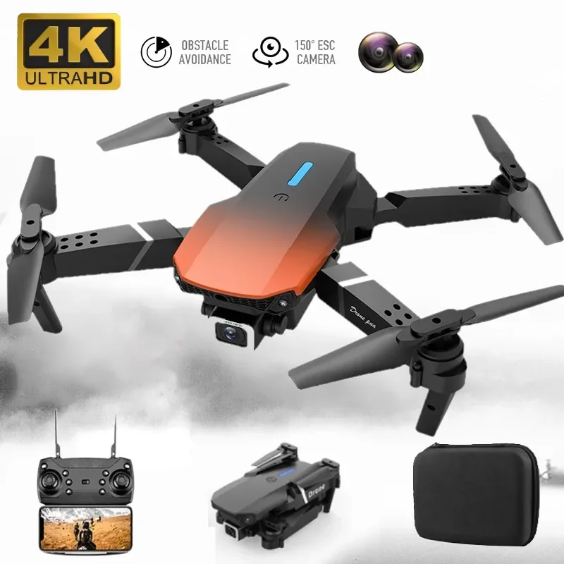 New 4K Professinal E88 E525 RC Drone Helicopter WIFI FPV Height Hold With 1080P Wide Angle HD Camera Foldable RC Gift Toy
New 4K Professinal E88 E525 RC Drone Helicopter WIFI FPV Height Hold With 1080P Wide Angle HD Camera Foldable RC Gift Toy