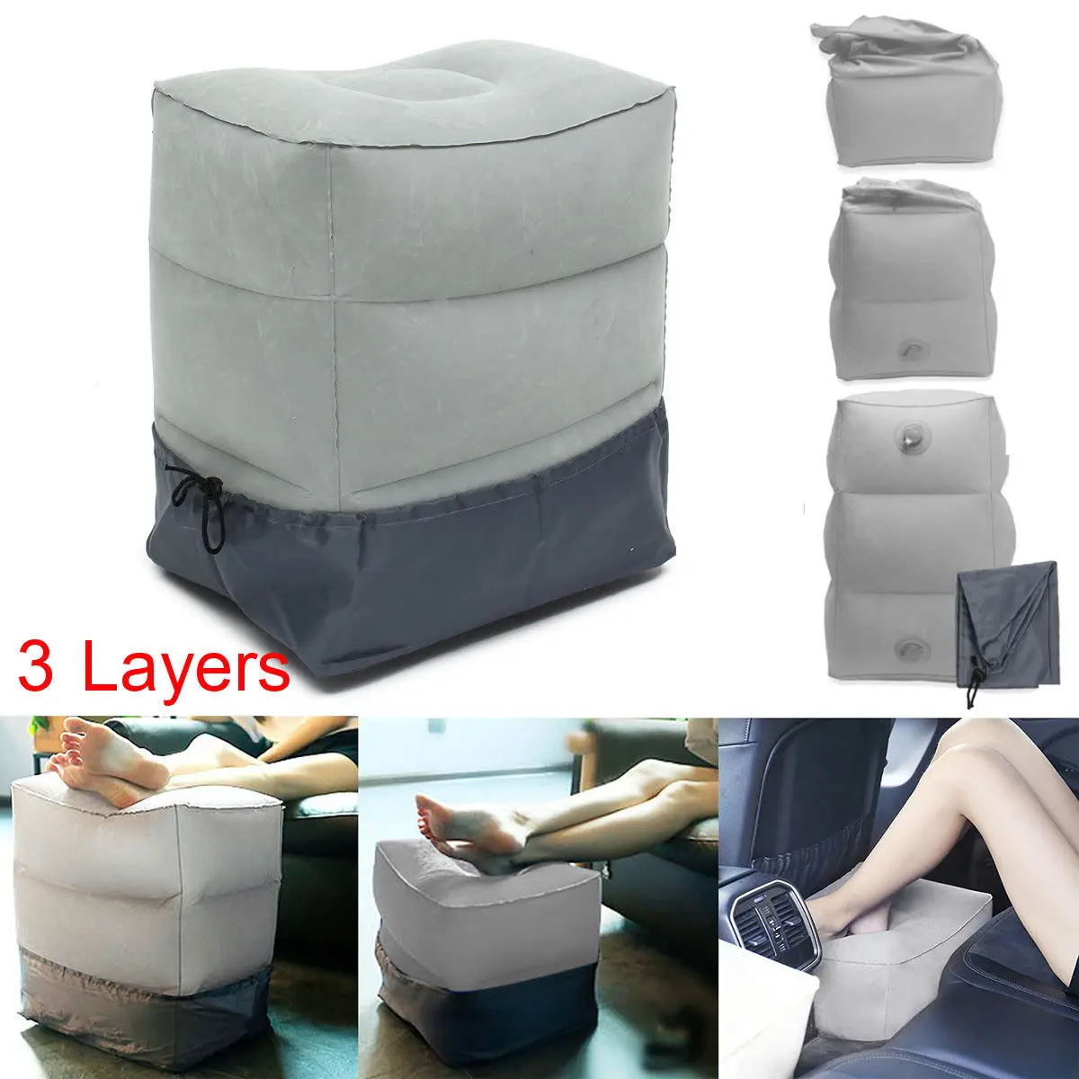 Newest Hot Useful Inflatable Portable Travel Footrest Pillow Plane Train Kids Bed Foot Rest Pad8
Newest Hot Useful Inflatable Portable Travel Footrest Pillow Plane Train Kids Bed Foot Rest Pad8
