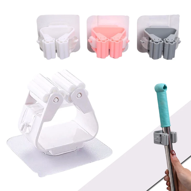 Housekeeper An WallPlastic Wall Mounted Mop Holder Storage Rack Hooks Brush Broom Organizer Hanger Home Bathroom Accessories
Housekeeper An WallPlastic Wall Mounted Mop Holder Storage Rack Hooks Brush Broom Organizer Hanger Home Bathroom Accessories