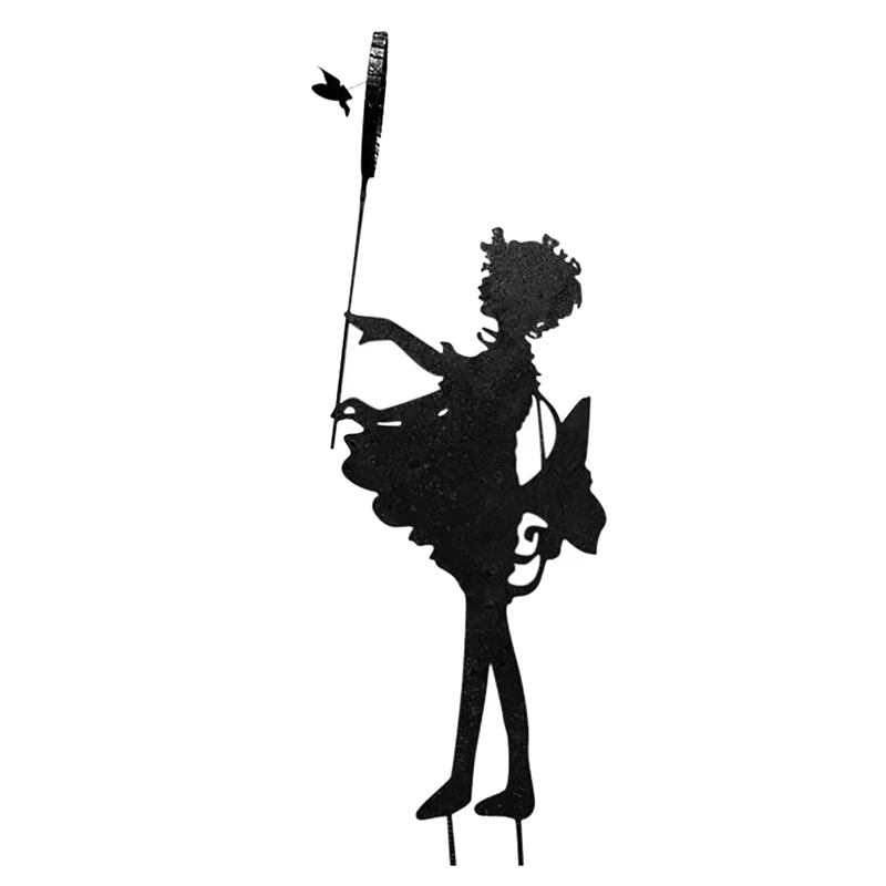 Butterfly Girl Vintage Metal Silhouette Sculpture For The Garden Or Yard Decor Art Or Memorial Sculpture
Butterfly Girl Vintage Metal Silhouette Sculpture For The Garden Or Yard Decor Art Or Memorial Sculpture
