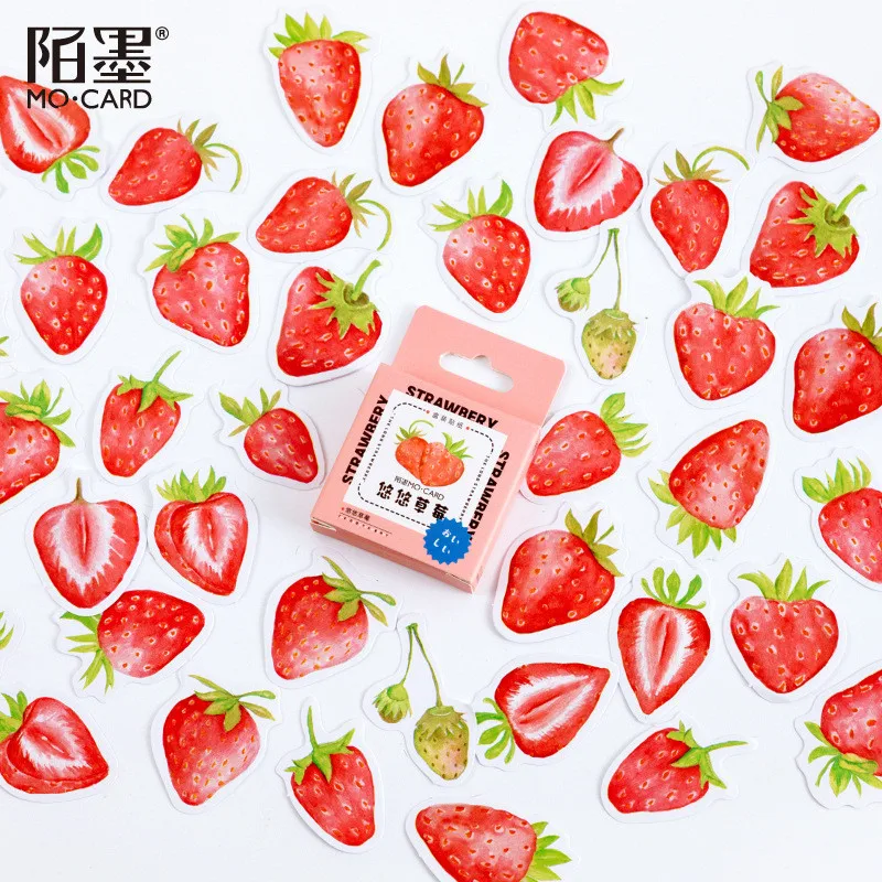 45Pcs/lot Kawaii Strawberry Business Stationery Stickers for Diary Scrapbooking Decorative Store Gift Hand Account Supplies
45Pcs/lot Kawaii Strawberry Business Stationery Stickers for Diary Scrapbooking Decorative Store Gift Hand Account Supplies