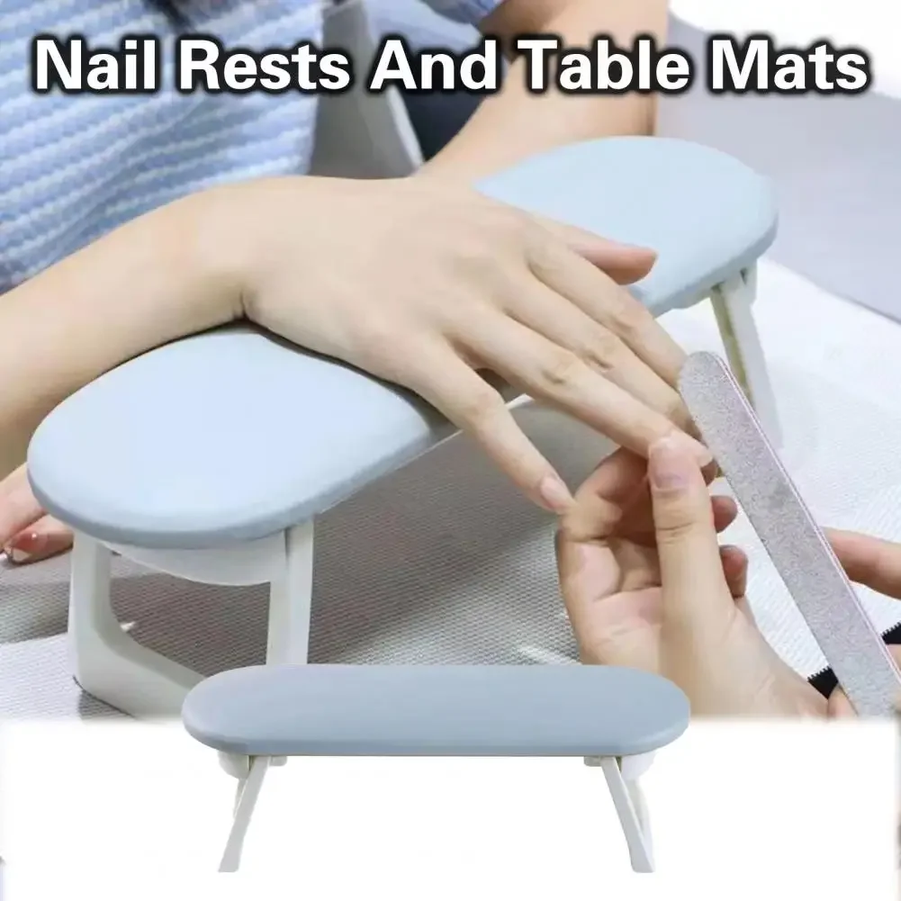 Nail Hand Rest with Table Mat Adjustable Height Easy to Clean Faux Leather Nail Salon Manicure Table Foldable Nail Arm Rest Nail
Nail Hand Rest with Table Mat Adjustable Height Easy to Clean Faux Leather Nail Salon Manicure Table Foldable Nail Arm Rest Nail