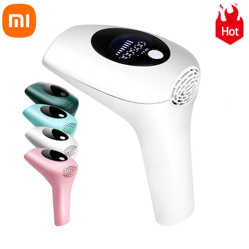 Новый лазерный эпилятор Xiaomi Youpin, 900000 вспышек, постоянный Фотоэпилятор, женское безболезненное удаление волос Ipl, электрический эпилятор
Новый лазерный эпилятор Xiaomi Youpin, 900000 вспышек, постоянный Фотоэпилятор, женское безболезненное удаление волос Ipl, электрический эпилятор