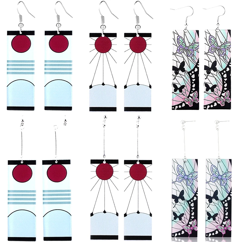 Anime Demon Slayer Earrings Pendant Acrylic Kimetsu no Yaiba Action Figures Cosplay Accessories Metal Jewelry Kids Toys Gift
Anime Demon Slayer Earrings Pendant Acrylic Kimetsu no Yaiba Action Figures Cosplay Accessories Metal Jewelry Kids Toys Gift