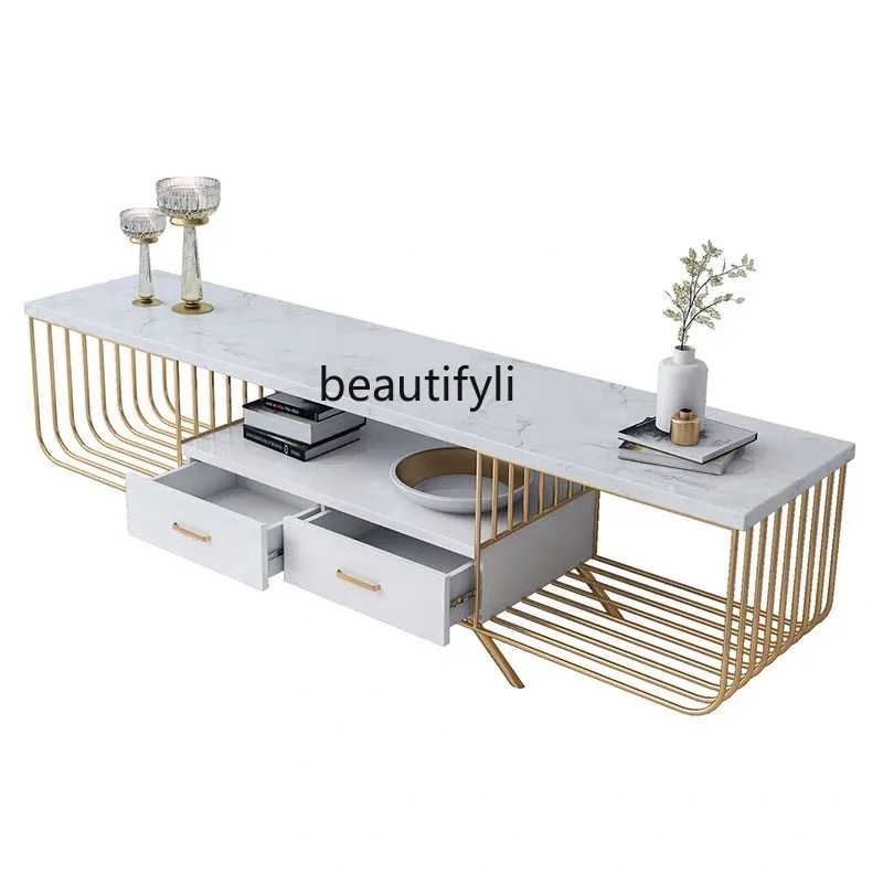 HJ TV Cabinet and Tea Table Combination Home Living Room Floor Type Audiovisual Cabinet TV Stand
HJ TV Cabinet and Tea Table Combination Home Living Room Floor Type Audiovisual Cabinet TV Stand