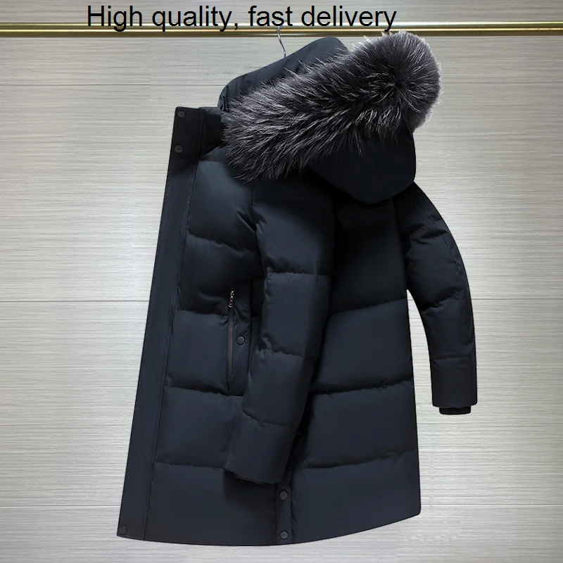 Мужская пуховая куртка средней длины, пуховик на 90% белом утином пуху, мужская куртка с капюшоном и меховым воротником, парка-пуховик, роскош...
Мужская пуховая куртка средней длины, пуховик на 90% белом утином пуху, мужская куртка с капюшоном и меховым воротником, парка-пуховик, роскош...