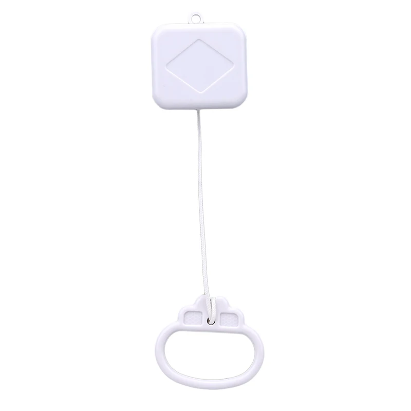 Pull Ring Music Box WhitePlastic Pull String Clockwork Cord Music Box Infant Kids Bed Bell Rattle Toy For Birthday Gifts
Pull Ring Music Box WhitePlastic Pull String Clockwork Cord Music Box Infant Kids Bed Bell Rattle Toy For Birthday Gifts