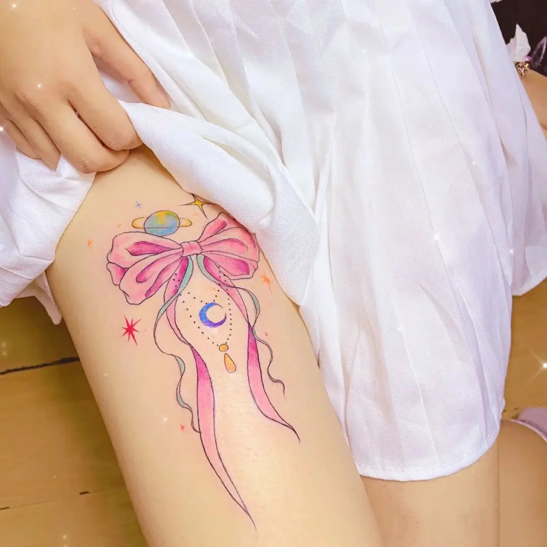 Kawaii временные татуировки наклейки планет розовый стойкий бант водонепроницаемый луна мультфильм японская Милая звезда искусство поддельн...
Kawaii временные татуировки наклейки планет розовый стойкий бант водонепроницаемый луна мультфильм японская Милая звезда искусство поддельн...