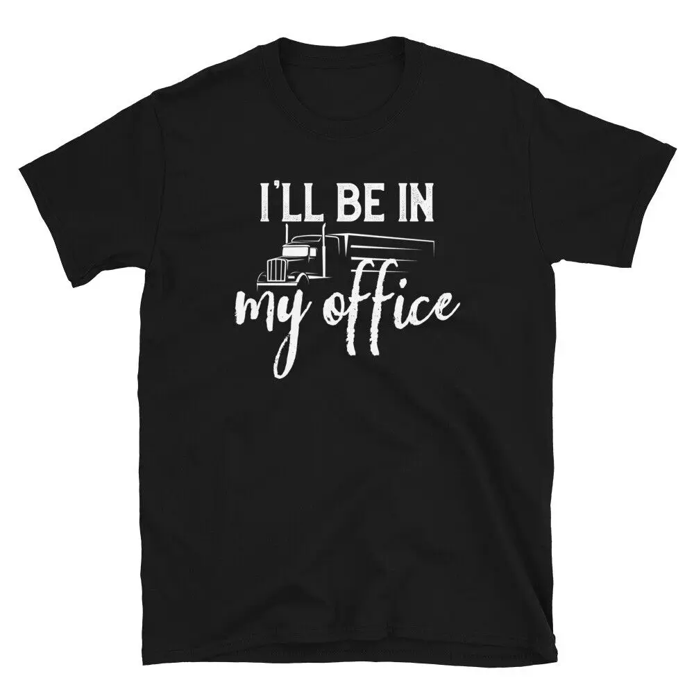 Забавная хлопковая Футболка Ill Be in My Office для водителя грузовика с круглым вырезом, мужские повседневные футболки с коротким рукавом, топы, ул...
Забавная хлопковая Футболка Ill Be in My Office для водителя грузовика с круглым вырезом, мужские повседневные футболки с коротким рукавом, топы, ул...