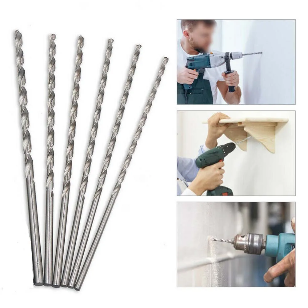 4Pcs 200mm Extra Long HSS Drill Bits Hole Saw Metal Drilling 2/3/4/5/6/7mm Metal Drilling Tools Drill Bit Woodworking
4Pcs 200mm Extra Long HSS Drill Bits Hole Saw Metal Drilling 2/3/4/5/6/7mm Metal Drilling Tools Drill Bit Woodworking