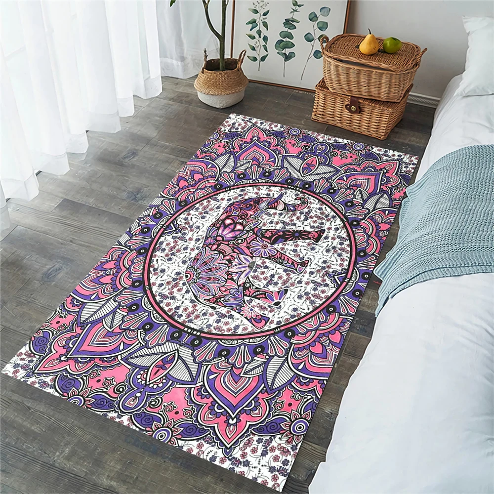 CLOOCL Fashion Floral Doormats Retro Mandala Elephant 3D Area Rug Flannel Carpets for Living Room Bedroom Indoor Hallway Mat
CLOOCL Fashion Floral Doormats Retro Mandala Elephant 3D Area Rug Flannel Carpets for Living Room Bedroom Indoor Hallway Mat