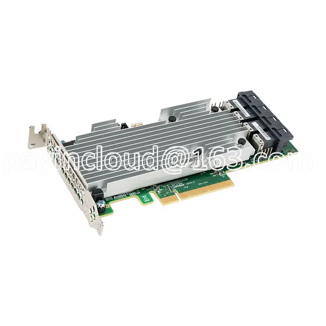 Broadcom Avago LSI SAS 9361-16I 2GB Cache Memory SFF8643 PCI-E3.0 12Gb/s 16Port MegaRAID 05-25708-00 Controller Card
Broadcom Avago LSI SAS 9361-16I 2GB Cache Memory SFF8643 PCI-E3.0 12Gb/s 16Port MegaRAID 05-25708-00 Controller Card