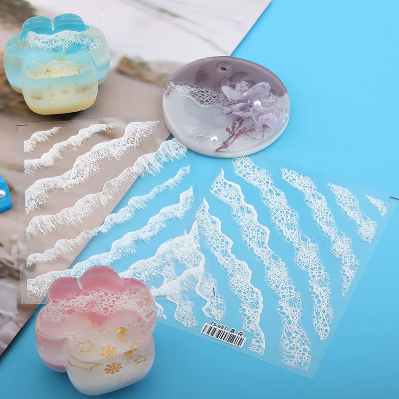 Wave Sticker Resin Filler Crystal Epoxy Resin Filling Material DIY Art Crafts Decorations Jewelry Making
Wave Sticker Resin Filler Crystal Epoxy Resin Filling Material DIY Art Crafts Decorations Jewelry Making