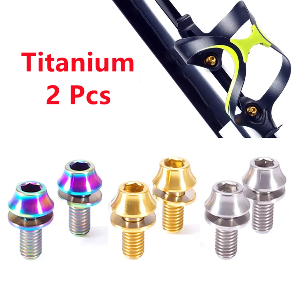 2Pcs M5x12mm Titanium Bottle Cage Bolt MTB Road Bike Umbrella Head Screws Bicycle Biking Accessories Equipment For Maoutain Bike
2Pcs M5x12mm Titanium Bottle Cage Bolt MTB Road Bike Umbrella Head Screws Bicycle Biking Accessories Equipment For Maoutain Bike