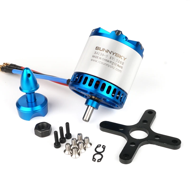 SUNNYSKY X4130-III 380KV 420KV 520KV Brushless Motor For RC Quadcopter Airplanes Fixed Wing Plane
SUNNYSKY X4130-III 380KV 420KV 520KV Brushless Motor For RC Quadcopter Airplanes Fixed Wing Plane