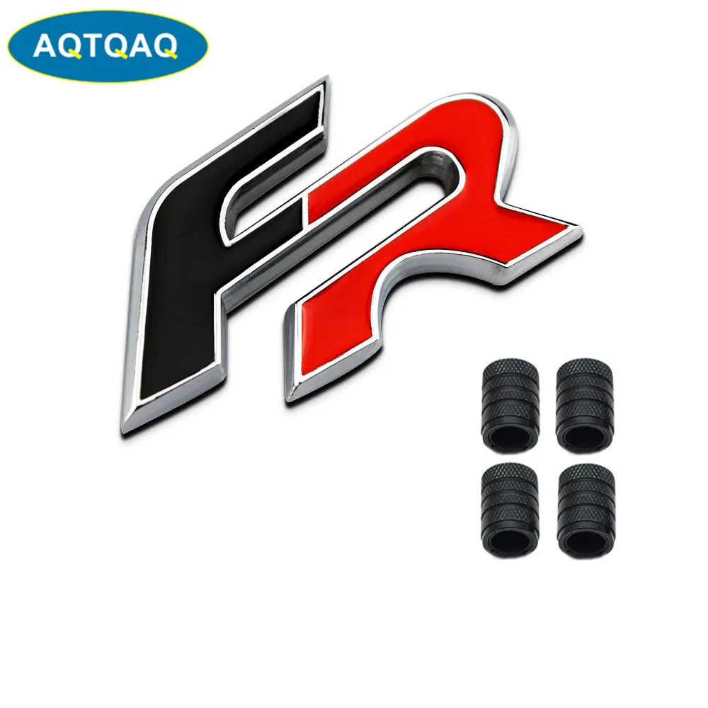AQTQAQ 3D Metal FR Logo Car Badge Emblem Sticker +4Pcs Knurled Style With Plastic Core Valve Caps for Universal Car Styling Deco
AQTQAQ 3D Metal FR Logo Car Badge Emblem Sticker +4Pcs Knurled Style With Plastic Core Valve Caps for Universal Car Styling Deco