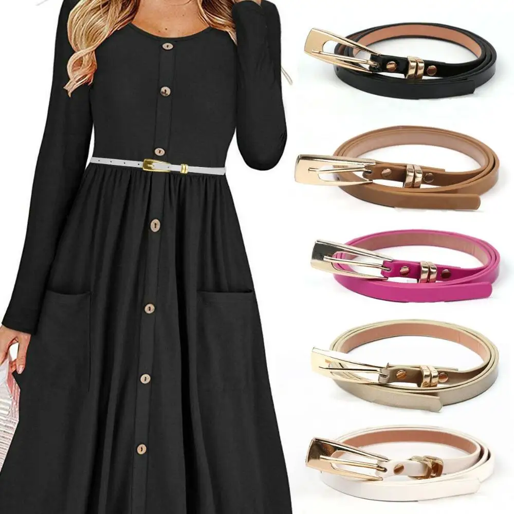 Fashion Adjustable Cinch Casual Ladies Dress Cummerbands Faux Leather Waistband Waist Band Skinny Thin Belt
Fashion Adjustable Cinch Casual Ladies Dress Cummerbands Faux Leather Waistband Waist Band Skinny Thin Belt